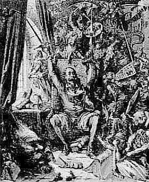 Dore, 'Don Quixote in His Library'