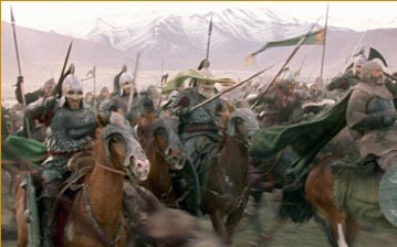 A swell battle scene