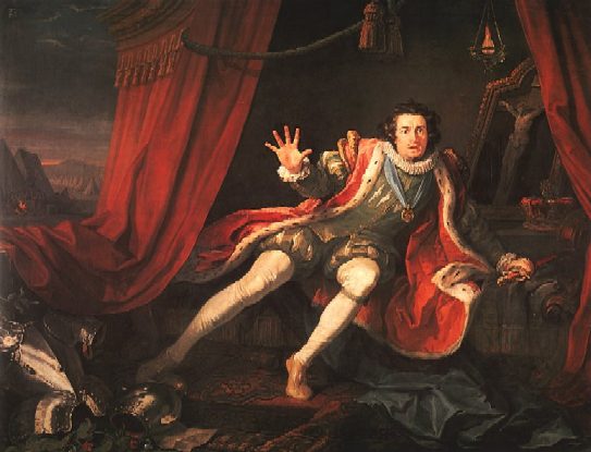 Hogarth, 'Garrick as Richard III'